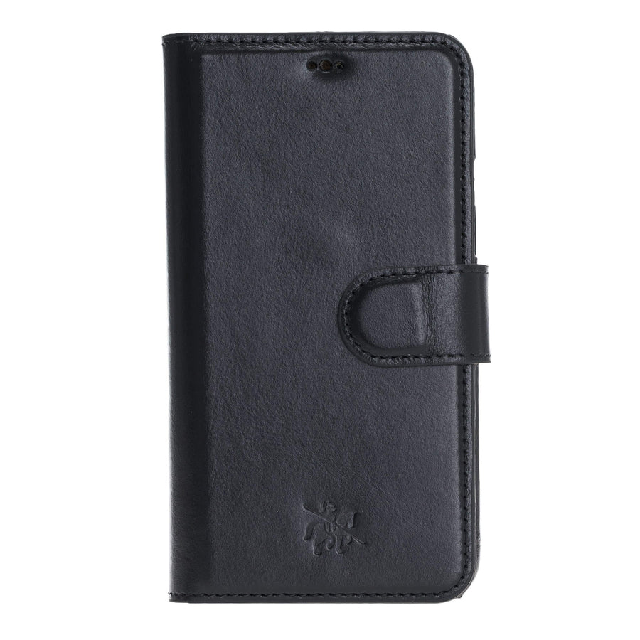 Luxury Black Leather iPhone 11 Pro Detachable Wallet Case with Card Holder - Venito - 8