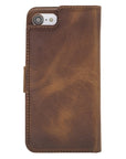 Luxury Brown Leather iPhone 6 Detachable Wallet Case with Card Holder - Venito - 7