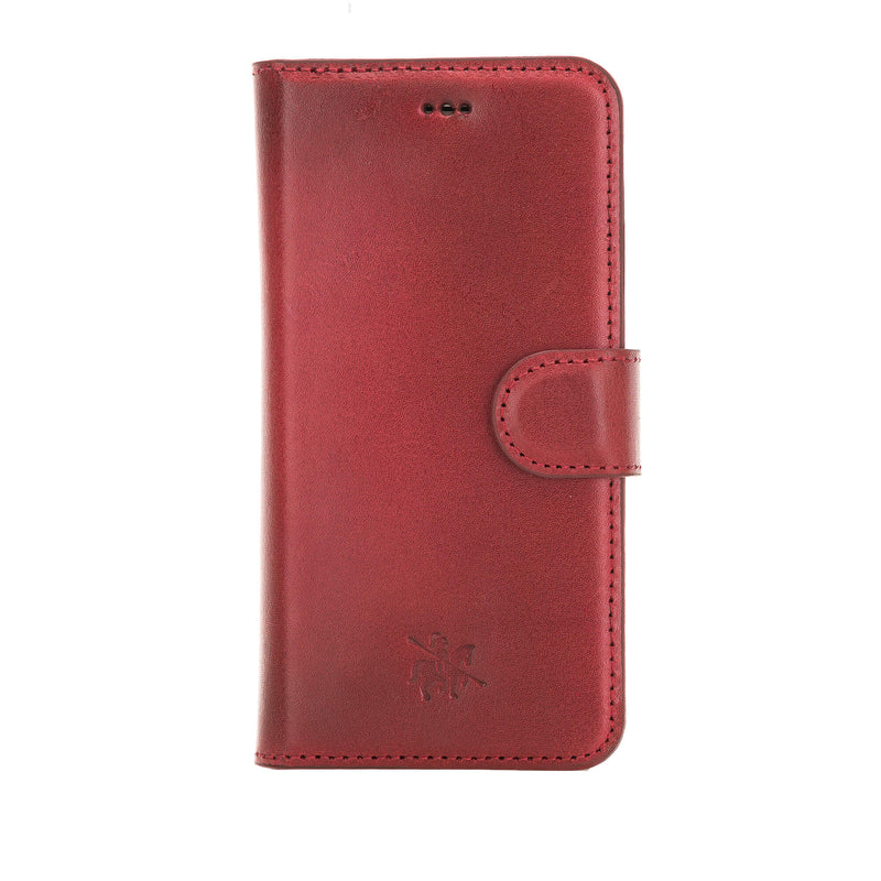 Luxury Red Leather iPhone 6 Detachable Wallet Case with Card Holder - Venito - 7