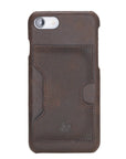 Luxury Dark Brown Leather iPhone 6 Detachable Wallet Case with Card Holder - Venito - 5