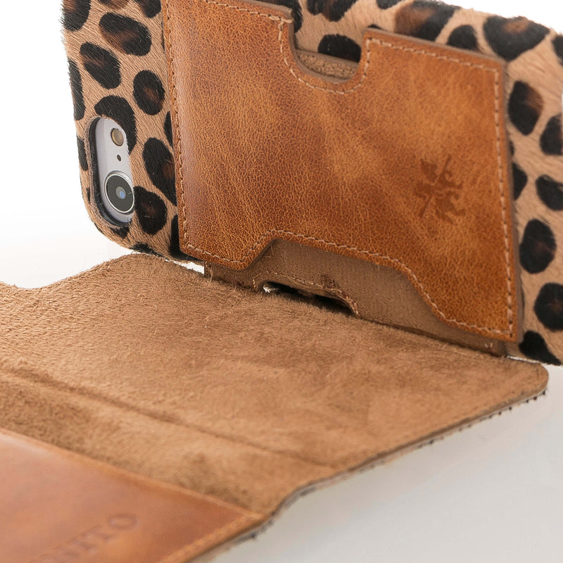 Luxury Leopard Leather iPhone 6 Detachable Wallet Case with Card Holder - Venito - 2