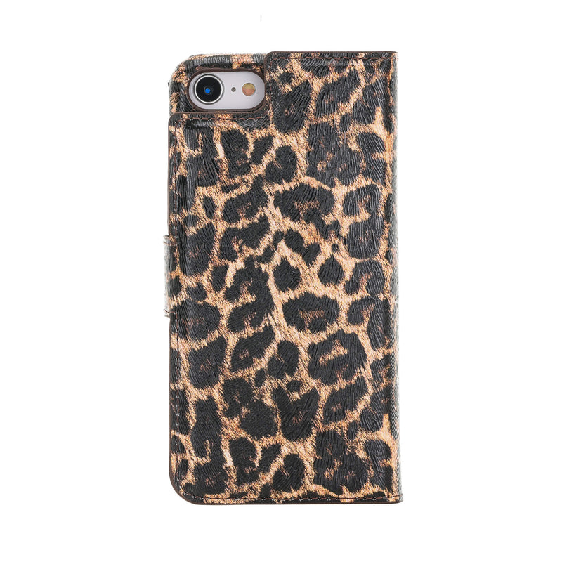 Luxury Leopard Print Leather iPhone 6 Detachable Wallet Case with Card Holder - Venito - 8