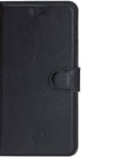 Luxury Rustic Black Leather iPhone 8 Detachable Wallet Case with Card Holder - Venito - 9