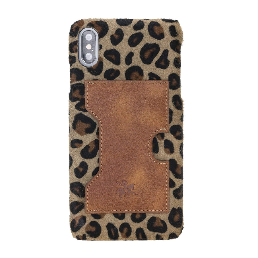 Luxury Leopard Leather iPhone XS Max Detachable Wallet Case with Card Holder - Venito - 7