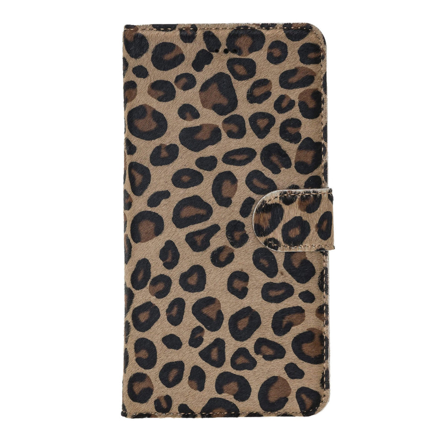 Luxury Leopard Leather iPhone XS Max Detachable Wallet Case with Card Holder - Venito - 8