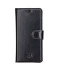 Luxury Black Leather Samsung Galaxy S21 Detachable Wallet Case with Card Holder - Venito - 6