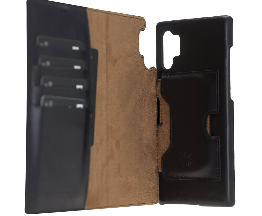 Funda tipo billetera de cuero con bloqueo RFID Florence para Samsung Galaxy Note 10 Plus