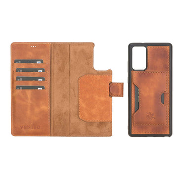 Florence RFID Blocking Leather Wallet Case for Samsung Galaxy Note 20