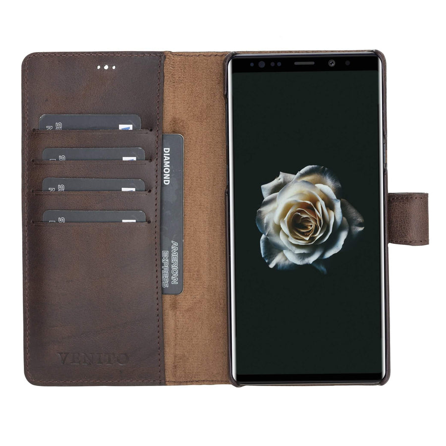 Florence RFID Blocking Leather Wallet Case for Samsung Galaxy Note 9