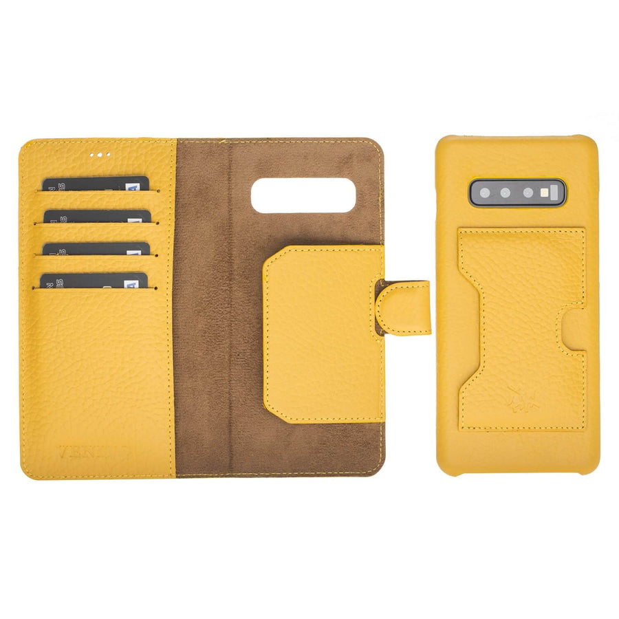 Florence RFID Blocking Leather Wallet Case for Samsung Galaxy S10 Plus