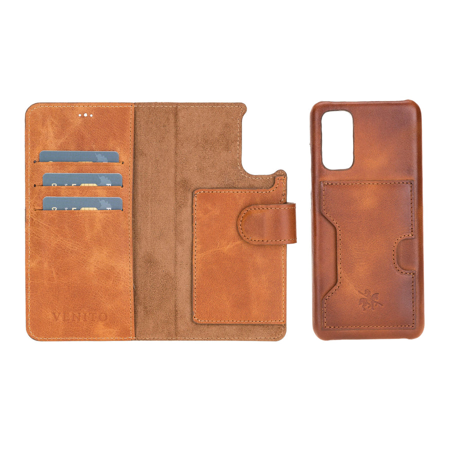 Florence RFID Blocking Leather Wallet Case for Samsung Galaxy S20