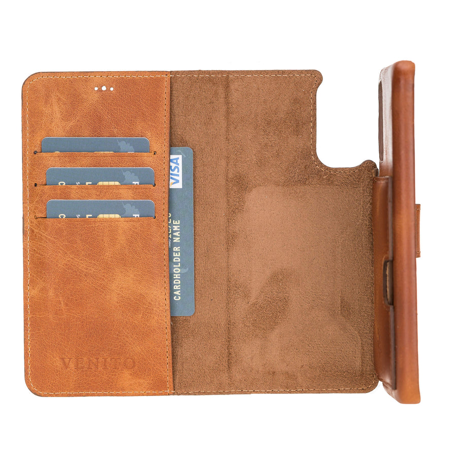 Florence RFID Blocking Leather Wallet Case for Samsung Galaxy S20