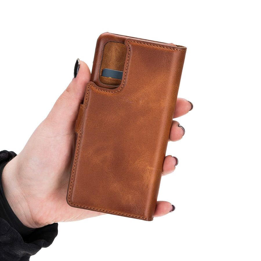 Florence RFID Blocking Leather Wallet Case for Samsung Galaxy S20