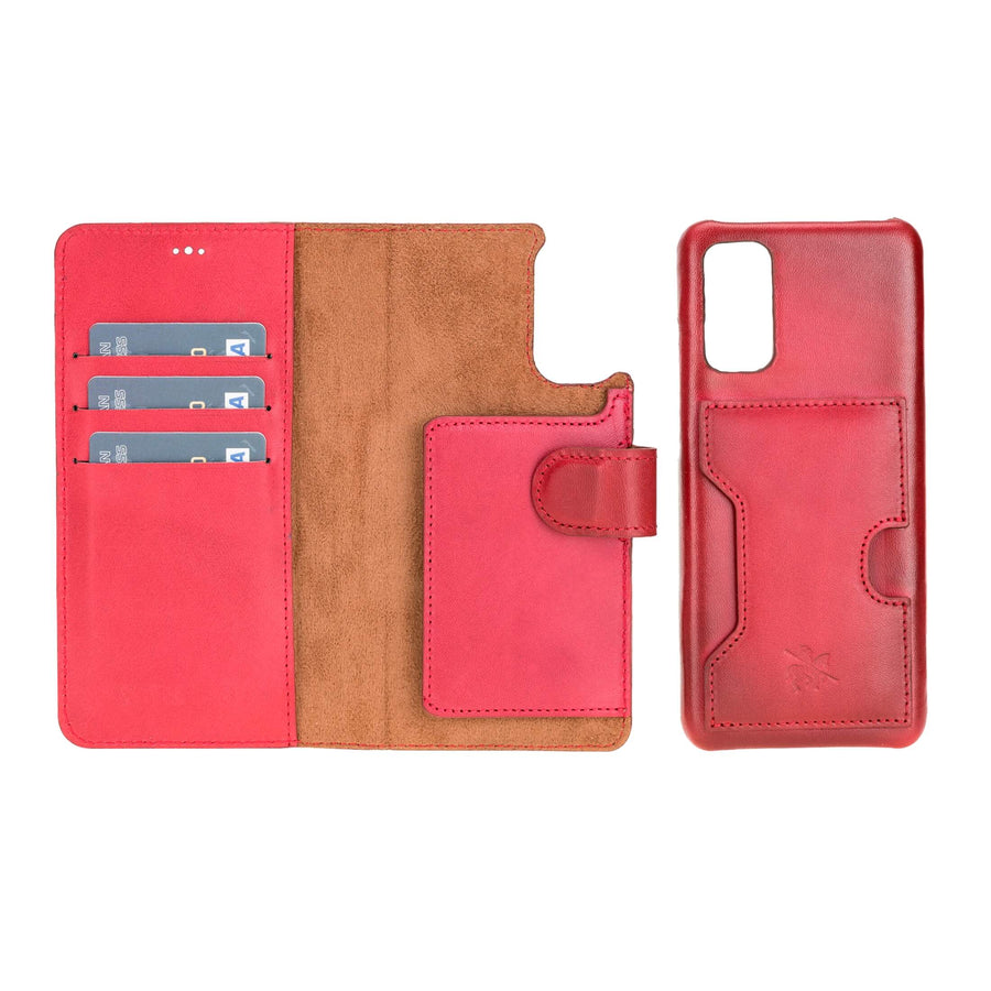 Florence RFID Blocking Leather Wallet Case for Samsung Galaxy S20