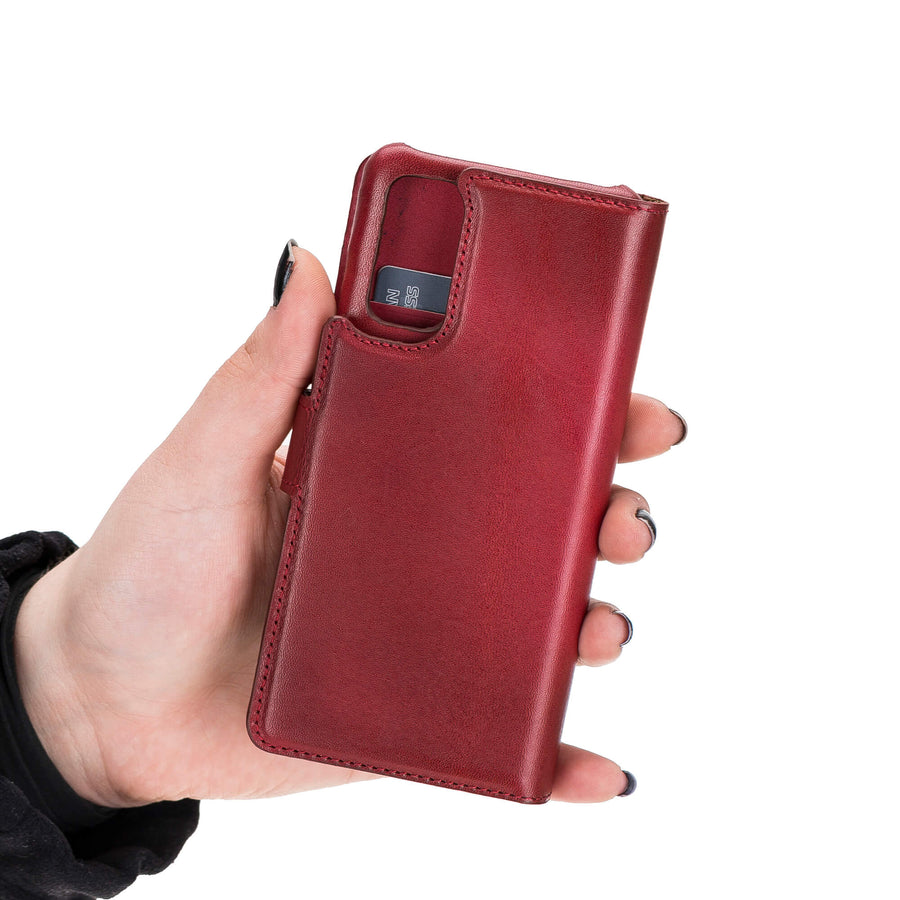 Florence RFID Blocking Leather Wallet Case for Samsung Galaxy S20