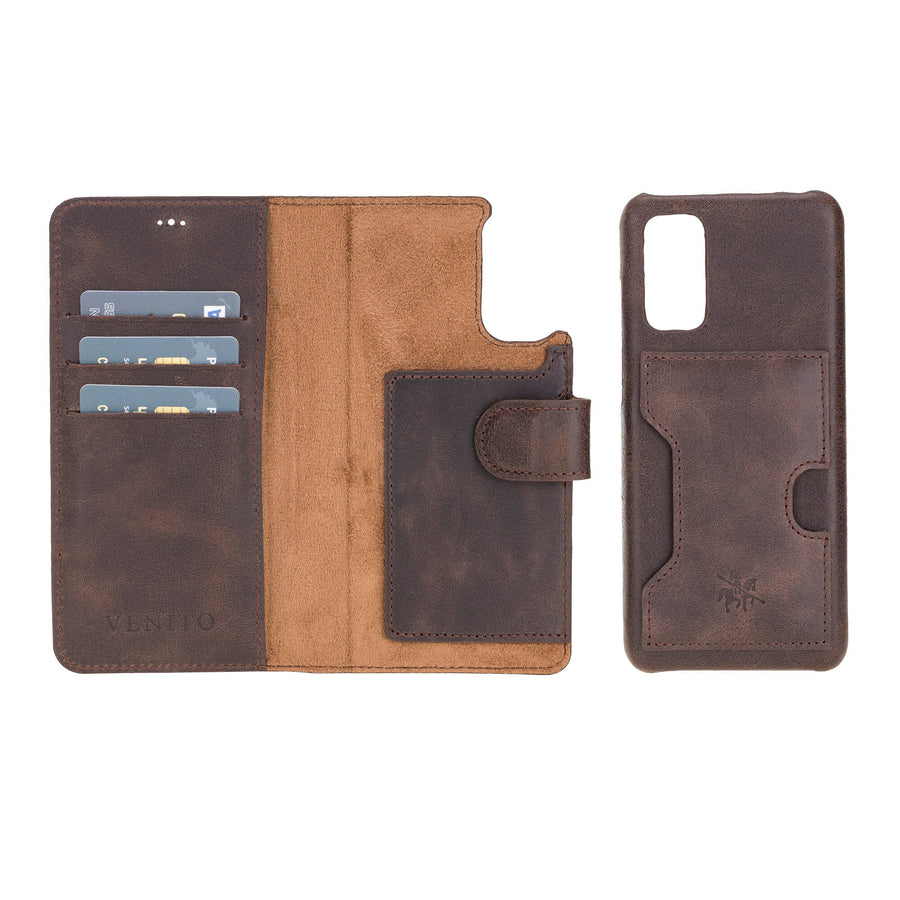 Florence RFID Blocking Leather Wallet Case for Samsung Galaxy S20