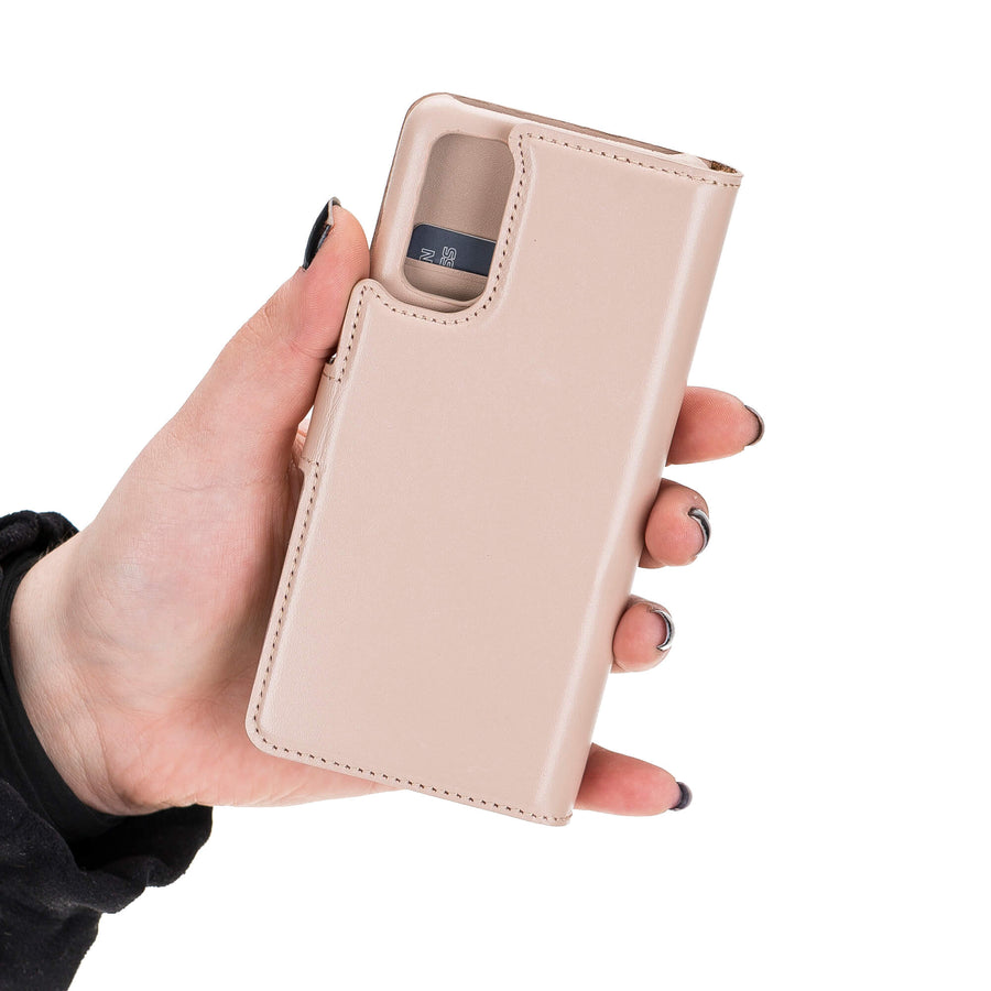 Florence RFID Blocking Leather Wallet Case for Samsung Galaxy S20