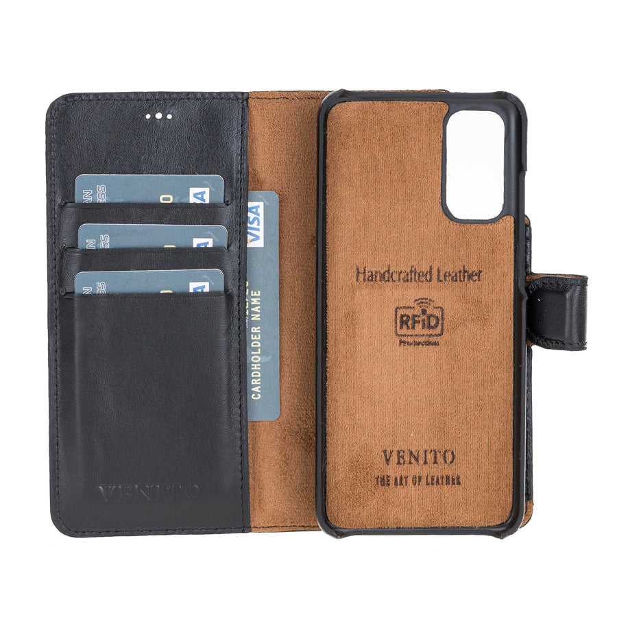Florence RFID Blocking Leather Wallet Case for Samsung Galaxy S20