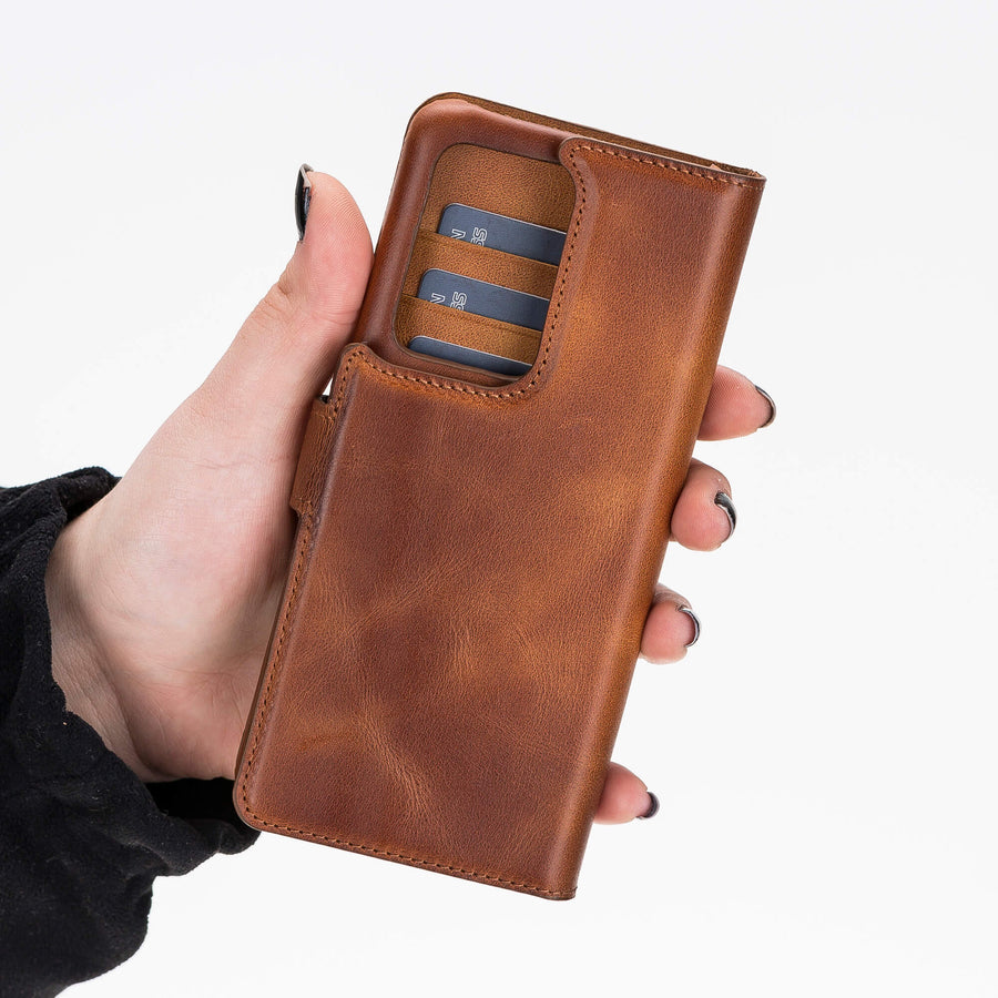 Florence RFID Blocking Leather Wallet Case for Samsung Galaxy S20 Ultra