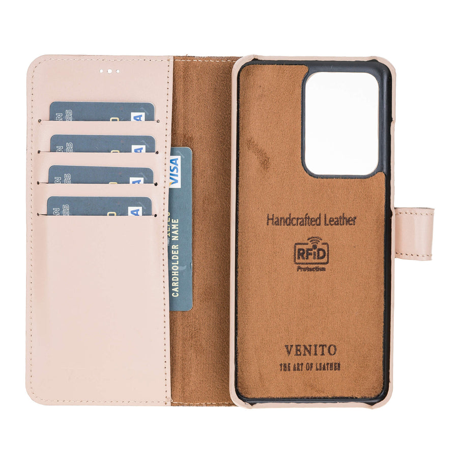 Florence RFID Blocking Leather Wallet Case for Samsung Galaxy S20 Ultra