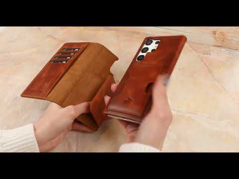 Florence RFID Blocking Leather Wallet Case for Samsung Galaxy S20 Ultra