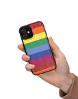 Luxury Rainbow Leather iPhone 11 Snap-On Case - Venito – 2