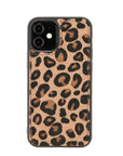 Luxury Leopard Leather iPhone 12 Mini Snap-On Case with MagSafe - Venito – 1