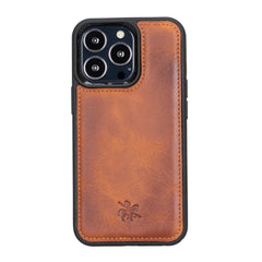 Lucca Snap On Leather Case for iPhone 14 Pro