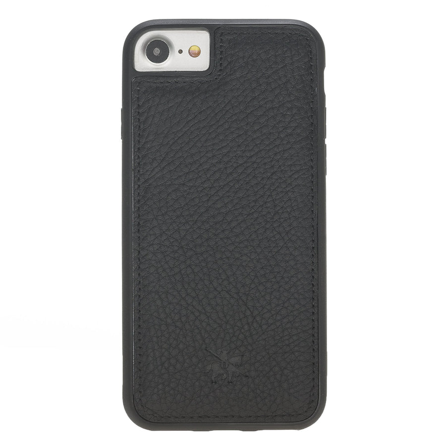 Luxury Black Leather iPhone 6S Snap-On Case - Venito – 1