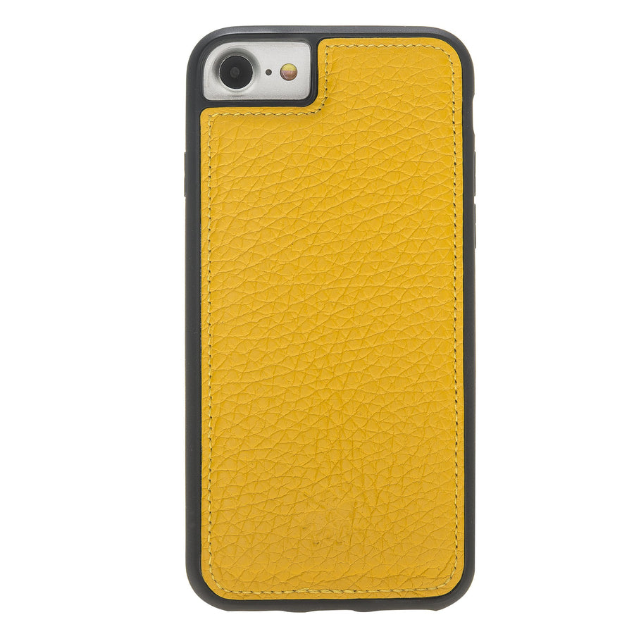 Luxury Yellow Leather iPhone 6S Snap-On Case - Venito – 1