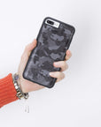 Funda de cuero Lucca Snap On para iPhone 7 Plus