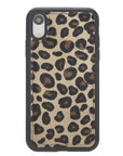 Luxury Leopard Leather iPhone XR Snap-On Case - Venito – 1