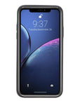 Luxury Purple Crocodile Leather iPhone XS Snap-On Case - Venito – 5