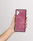 Funda de cuero Lucca Snap On para Samsung Galaxy Note 10 Plus