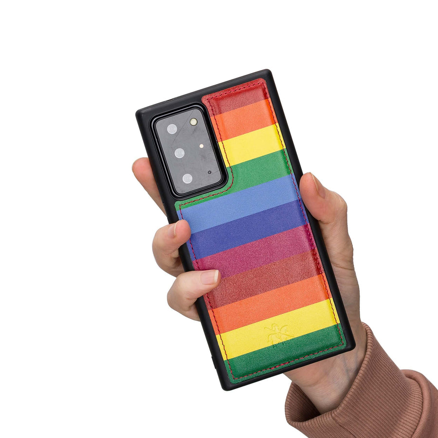 Funda de cuero Lucca Snap On para Samsung Galaxy Note 20 Ultra