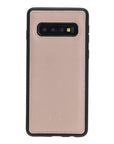 Funda de cuero Lucca Snap On para Samsung Galaxy S10