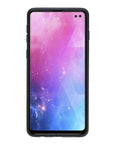 Funda de cuero Lucca Snap On para Samsung Galaxy S10