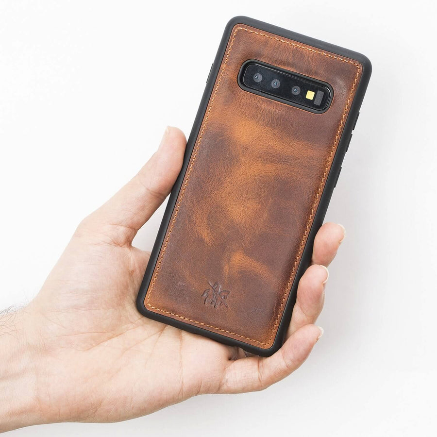 Lucca Snap On Leather Case for Samsung Galaxy S10 Plus