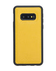 Funda de cuero Lucca Snap On para Samsung Galaxy S10e