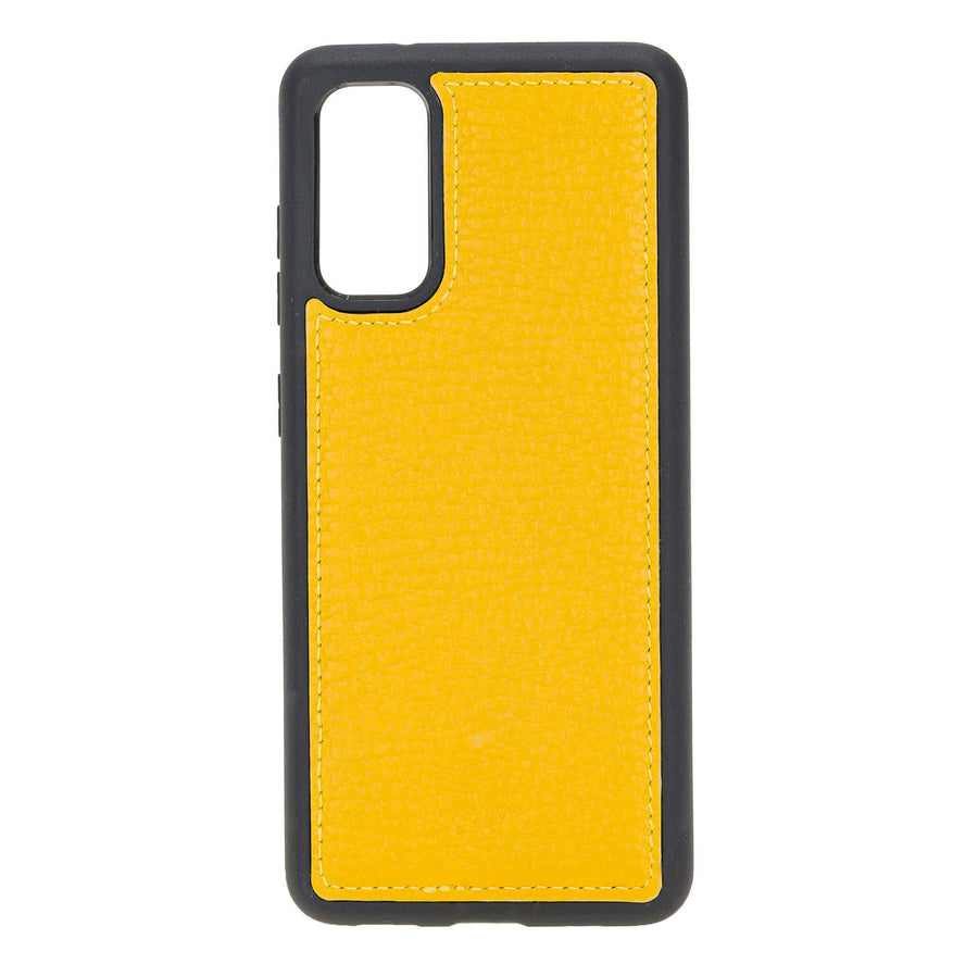 Funda de cuero Lucca Snap On para Samsung Galaxy S20