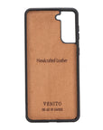 Luxury Dark Brown Leather Samsung Galaxy S21 Plus Snap-On Case - Venito – 4
