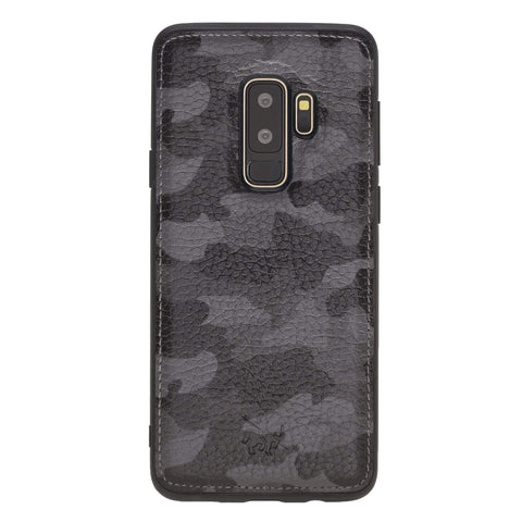 Funda de cuero Lucca Snap On para Samsung Galaxy S9 Plus