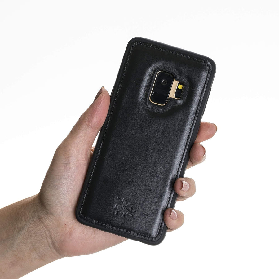 Lucca Snap On Leather Case for Samsung Galaxy S9