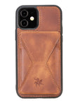 Messa RFID Blocking Leather Case for iPhone 12 Pro with a Detachable Wallet