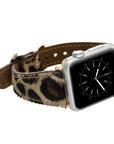 Correa delgada de cuero Messina para Apple Watch