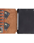 Funda tipo billetera de cuero Parma para iPad 10.2 2019