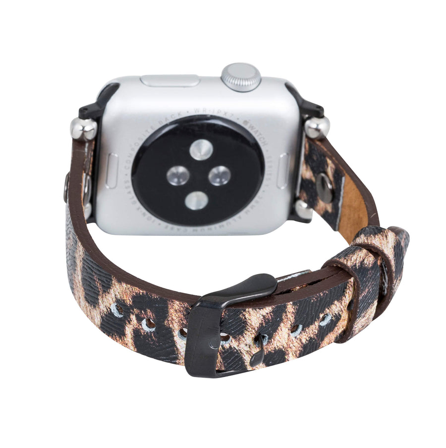 Correa delgada de cuero Perugia para Apple Watch
