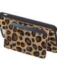 Luxury Leopard Leather iPhone 6S Back Cover Case with Card Holder and Kickstand - Venito - 1