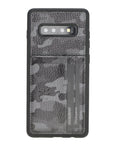 Pisa Snap On Leather Wallet Case with Stand for Samsung Galaxy S10 Plus