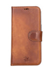Ravenna RFID Blocking Detachable Leather Wallet Case for iPhone 13 Pro
